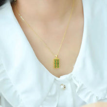 Natural Jade Pendant Nephrite Silver Pendant