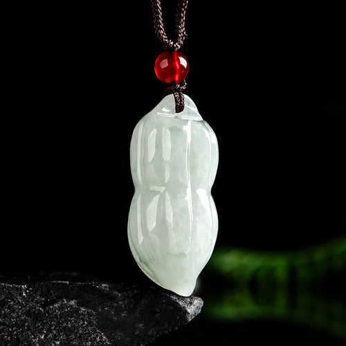 Natural Jade Pendant Peanut Jadeite Pendant