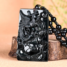 Natural Jade Pendant Phoenix Jadeite Pendant