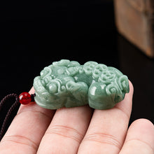 Natural Jade Pendant Pixiu Jadeite Pendant