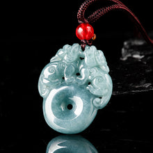 Natural Jade Pendant Pixiu Jadeite Pendant