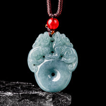 Natural Jade Pendant Pixiu Jadeite Pendant
