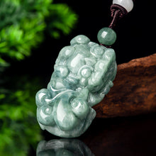 Natural Jade Pendant Pixiu Jadeite Pendant
