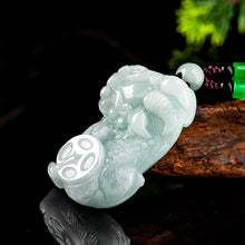 Natural Jade Pendant Pixiu Jadeite Pendant
