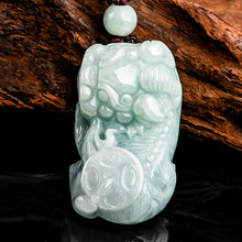 Natural Jade Pendant Pixiu Jadeite Pendant