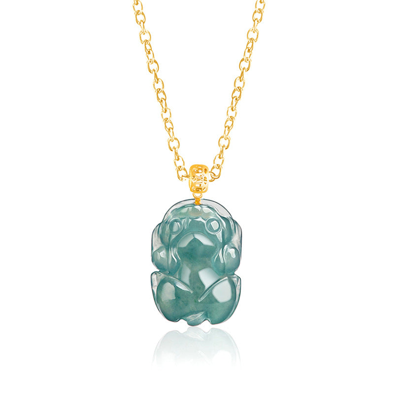Natural Jade Pendant Pixiu Jadeite Pendant