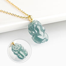 Natural Jade Pendant Pixiu Jadeite Pendant