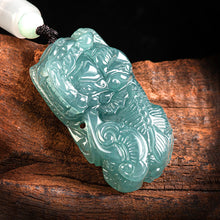 Natural Jade Pendant Pixiu Jadeite Pendant