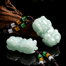 Natural Jade Pendant Pixiu Jadeite Pendant TUPT670