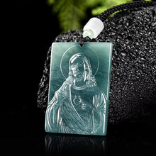 Natural Jade Pendant Priest Jadeite Pendant