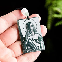 Natural Jade Pendant Priest Jadeite Pendant