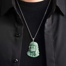 Natural Jade Pendant Priest Jadeite Pendant