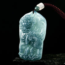 Natural Jade Pendant Qilin Jadeite Pendant