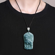 Natural Jade Pendant Qilin Jadeite Pendant