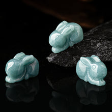 Natural Jade Pendant Rabbit Jadeite Pendant
