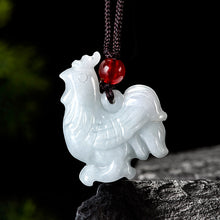 Natural Jade Pendant Rooster Jadeite Pendant