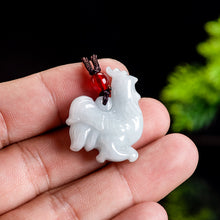 Natural Jade Pendant Rooster Jadeite Pendant