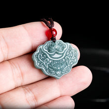 Natural Jade Pendant Ruyi Jadeite Pendant