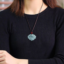 Natural Jade Pendant Ruyi Jadeite Pendant