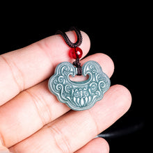 Natural Jade Pendant Ruyi Jadeite Pendant