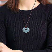 Natural Jade Pendant Ruyi Jadeite Pendant