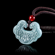 Natural Jade Pendant Ruyi Jadeite Pendant