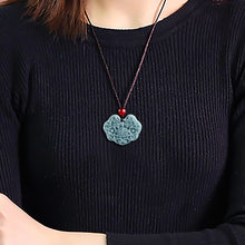 Natural Jade Pendant Ruyi Jadeite Pendant