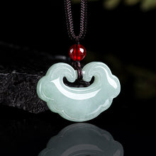 Natural Jade Pendant Ruyi Jadeite Pendant