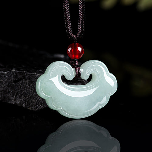 Natural Jade Pendant Ruyi Jadeite Pendant