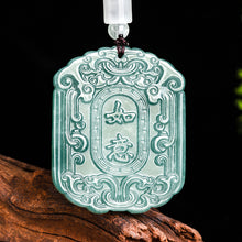 Natural Jade Pendant Ruyi Jadeite Pendant