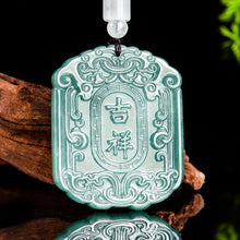 Natural Jade Pendant Ruyi Jadeite Pendant