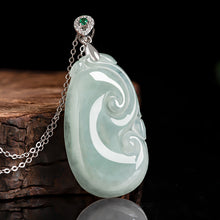 Natural Jade Pendant Ruyi Jadeite Pendant