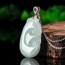 Natural Jade Pendant Ruyi Jadeite Pendant