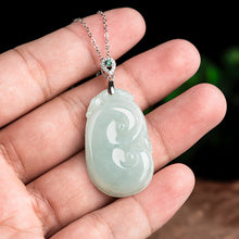 Natural Jade Pendant Ruyi Jadeite Pendant