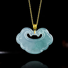 Natural Jade Pendant Ruyi Jadeite Pendant
