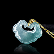 Natural Jade Pendant Ruyi Jadeite Pendant