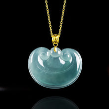Natural Jade Pendant Ruyi Jadeite Pendant