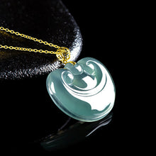Natural Jade Pendant Ruyi Jadeite Pendant