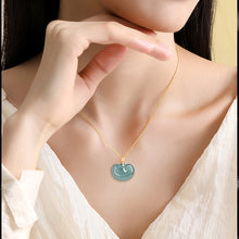 Natural Jade Pendant Ruyi Jadeite Pendant
