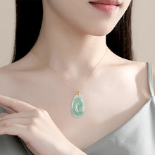Natural Jade Pendant Ruyi Jadeite Pendant