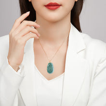 Natural Jade Pendant Ruyi Jadeite Pendant