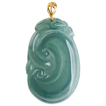 Natural Jade Pendant Ruyi Jadeite Pendant