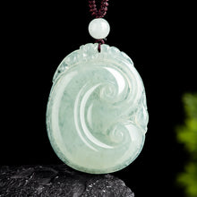 Natural Jade Pendant Ruyi Jadeite Pendant