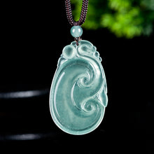 Natural Jade Pendant Ruyi Jadeite Pendant