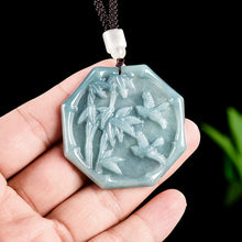Natural Jade Pendant Scenery Jadeite Pendant