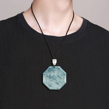 Natural Jade Pendant Scenery Jadeite Pendant