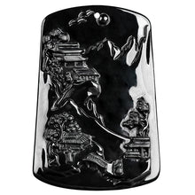 Natural Jade Pendant Scenery Jadeite Pendant