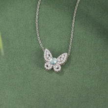 Natural Jade Pendant Silver Butterfly Jadeite Pendant