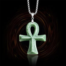 Natural Jade Pendant Silver Cross Jadeite Pendant