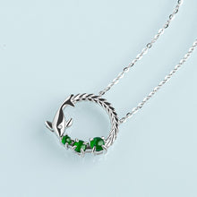 Natural Jade Pendant Silver Fish Jadeite Pendant